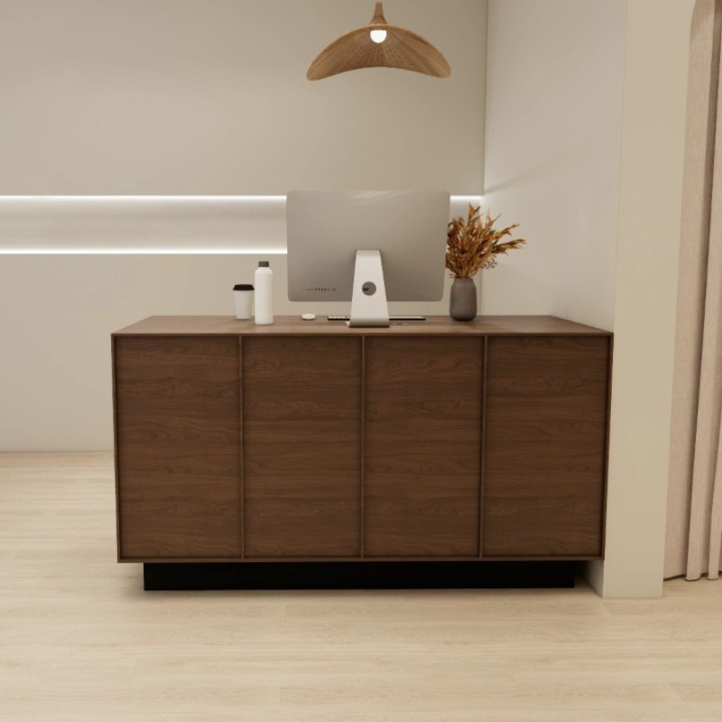 Office Furniture Store - طاولة استقبال لمتجر الملابس بطول 80