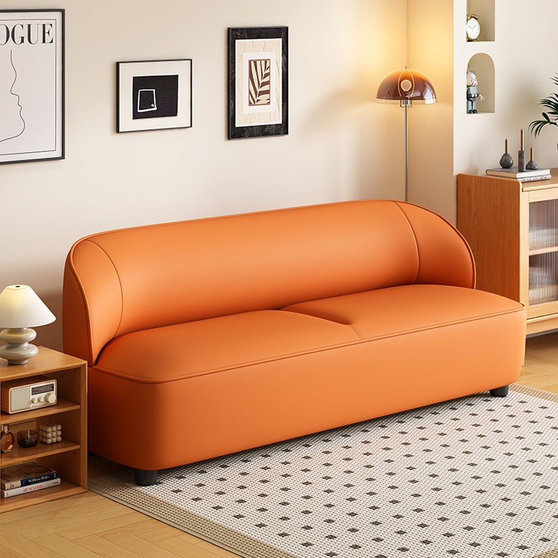 Office Furniture Store - أريكة جلدية عصرية بتصميم نورديك مقاومة