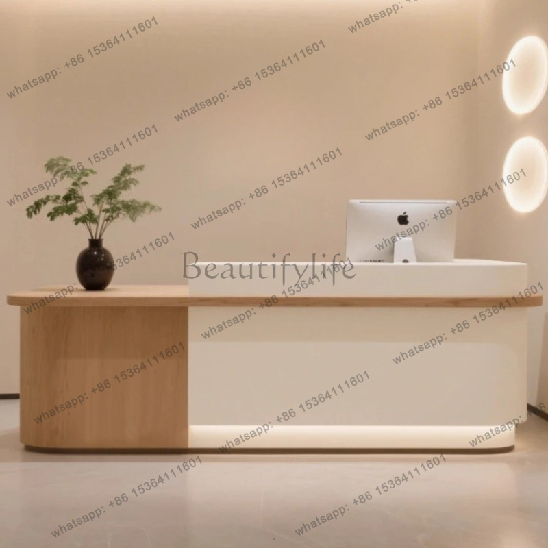 Office Furniture Services - مكاتب استقبال LJY الفاخرة للمنازل، كاونتر
