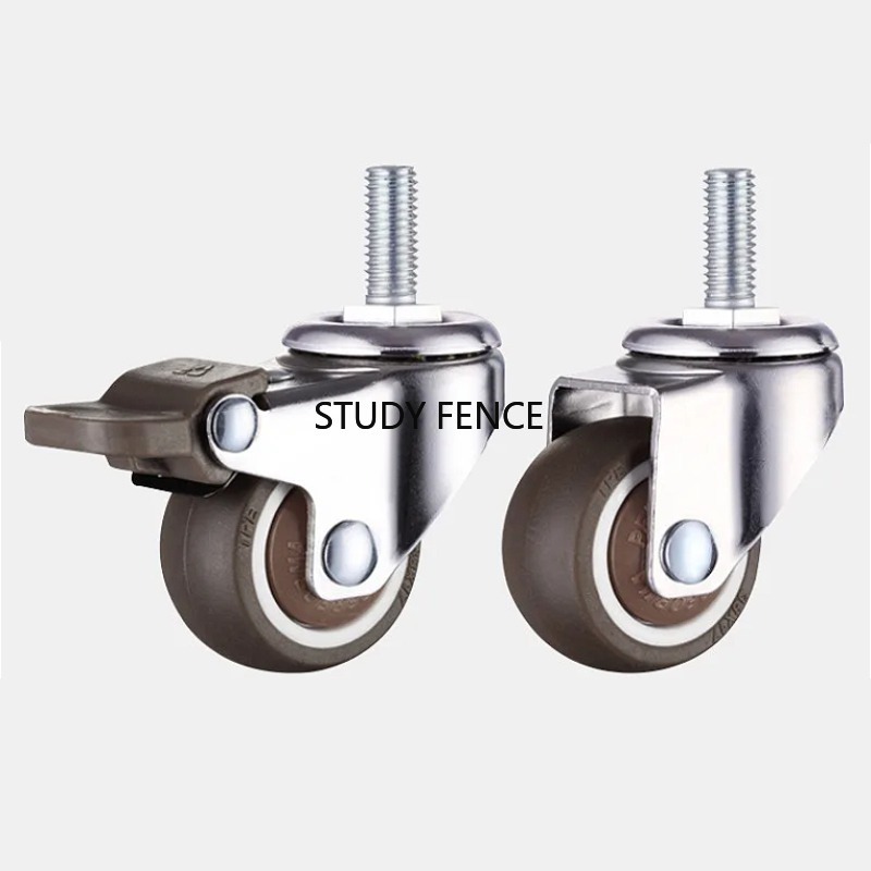 Office Furniture Hardware - 4 قطعة من عجلات المسمار M6