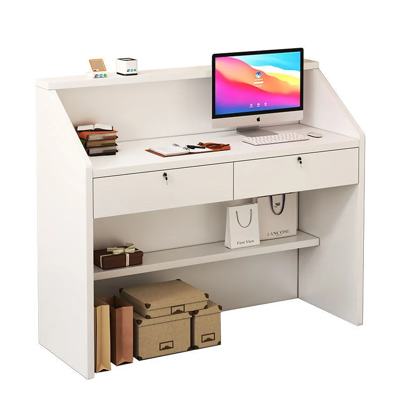 Office Furniture Store - مكتب استقبال عصري بسيط لصالونات التجميل