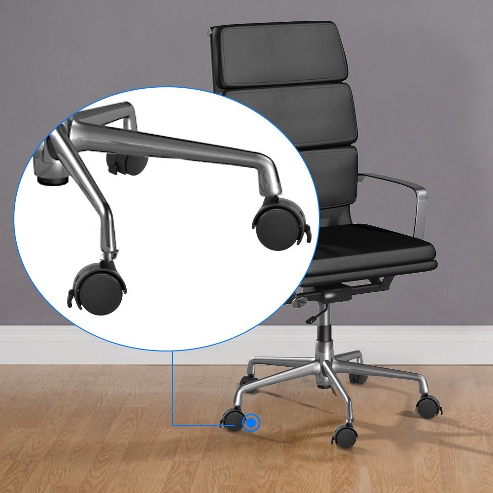Office Furniture Hardware - عجلات دوارة جديدة مع فرامل لاستبدال