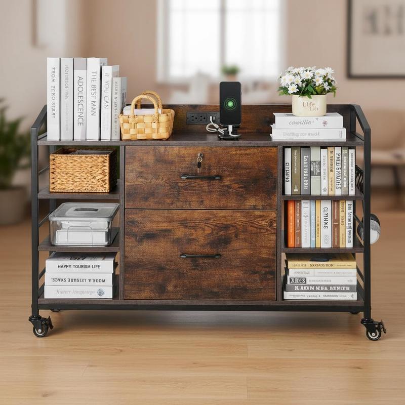 Credenza Office Storage - خزانة تخزين مكتبية 15.7 بوصة عمق