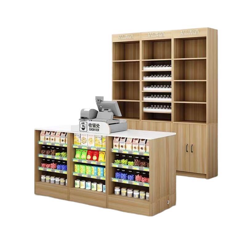 Office Furniture Store - رف خلفي للكاونتر في زاوية المتجر،