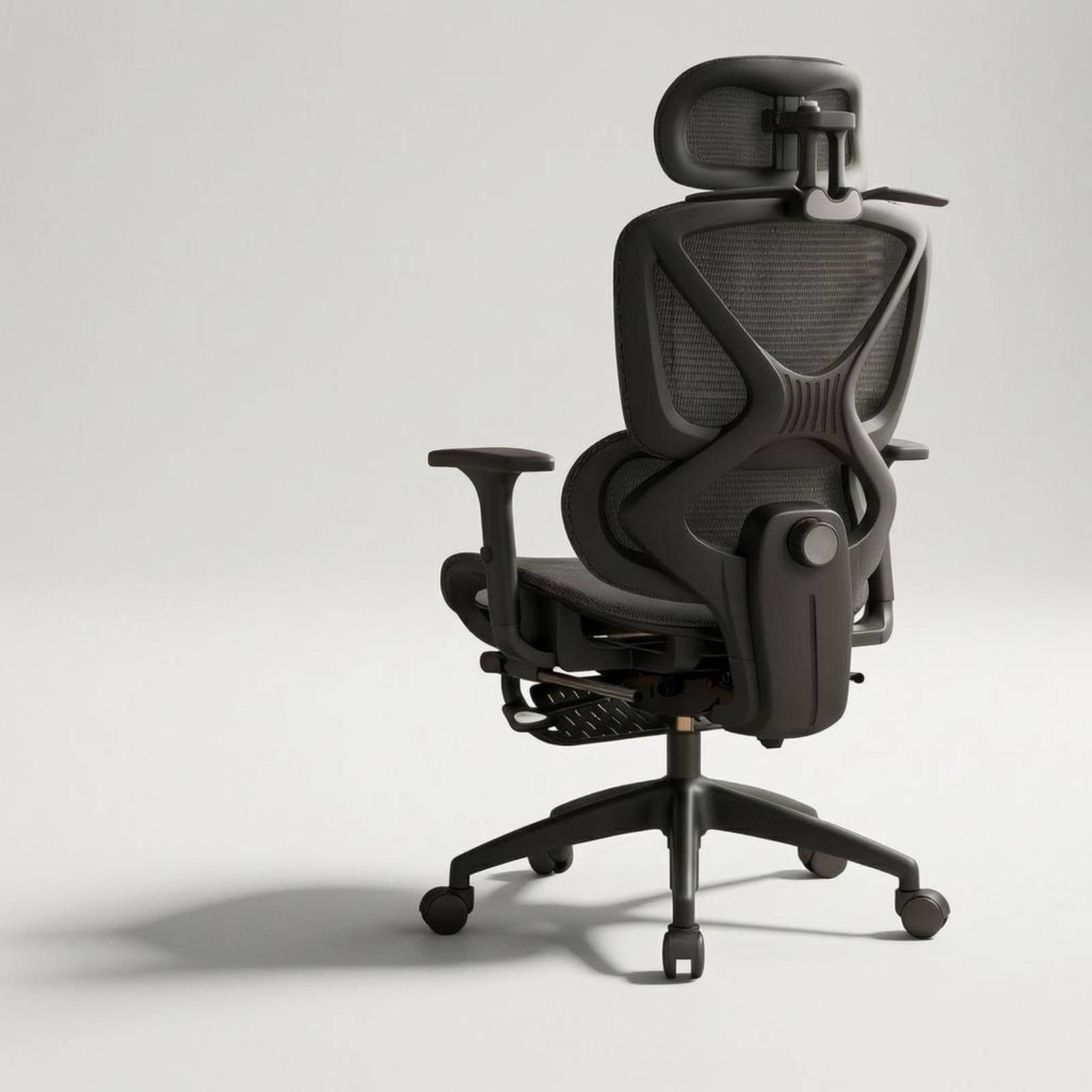 Office Furniture Modern - كرسي دوار بظهر عالٍ مع مساند