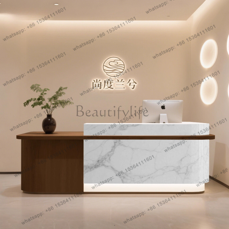 مكاتب استقبال LJY الفاخرة للمن - مراجعة Office Furniture Services وسعره