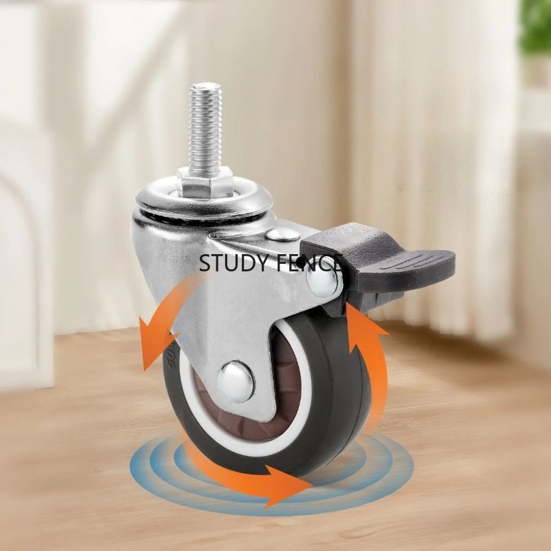 4 قطعة من عجلات المسمار M6 1/1 - مراجعة Office Furniture Hardware وسعره