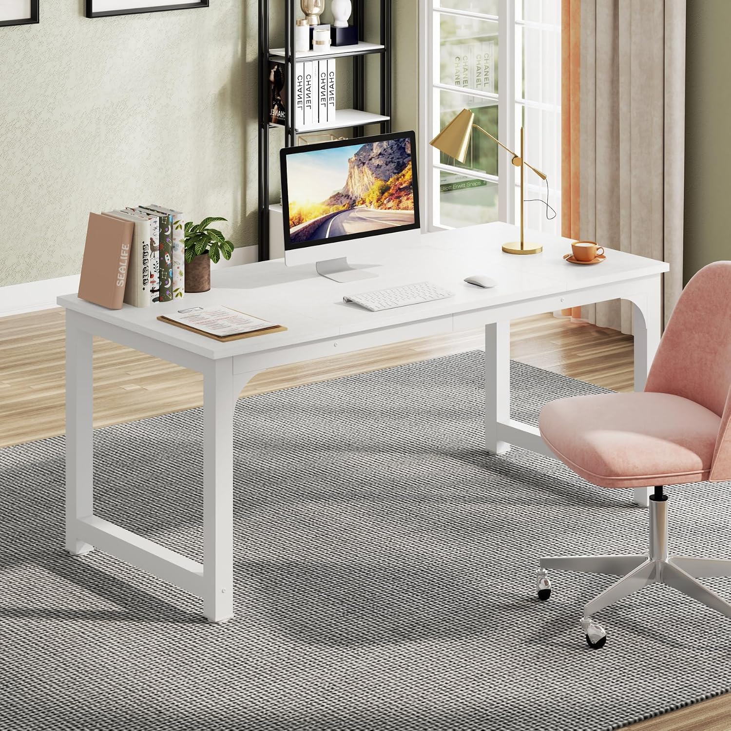 مكتب تنفيذي بطول 63 بوصة، مكتب - مراجعة Office Furniture Custom وسعره