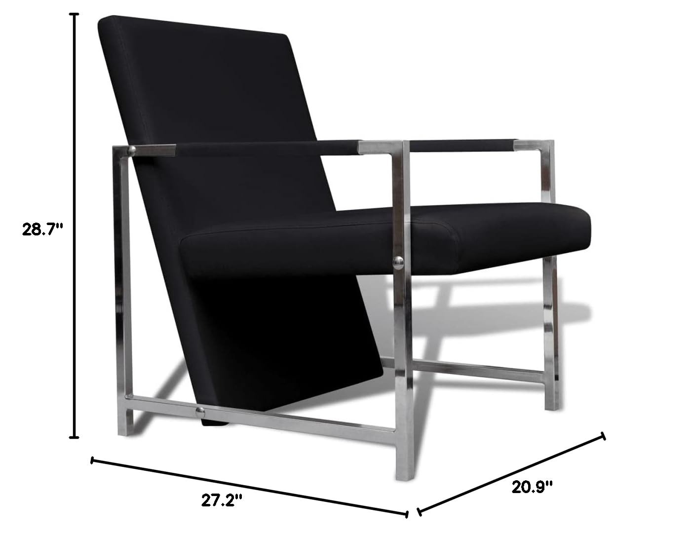 كرسي بذراعين مكعب الشكل ذو ظهر - مراجعة Office Furniture Custom وسعره