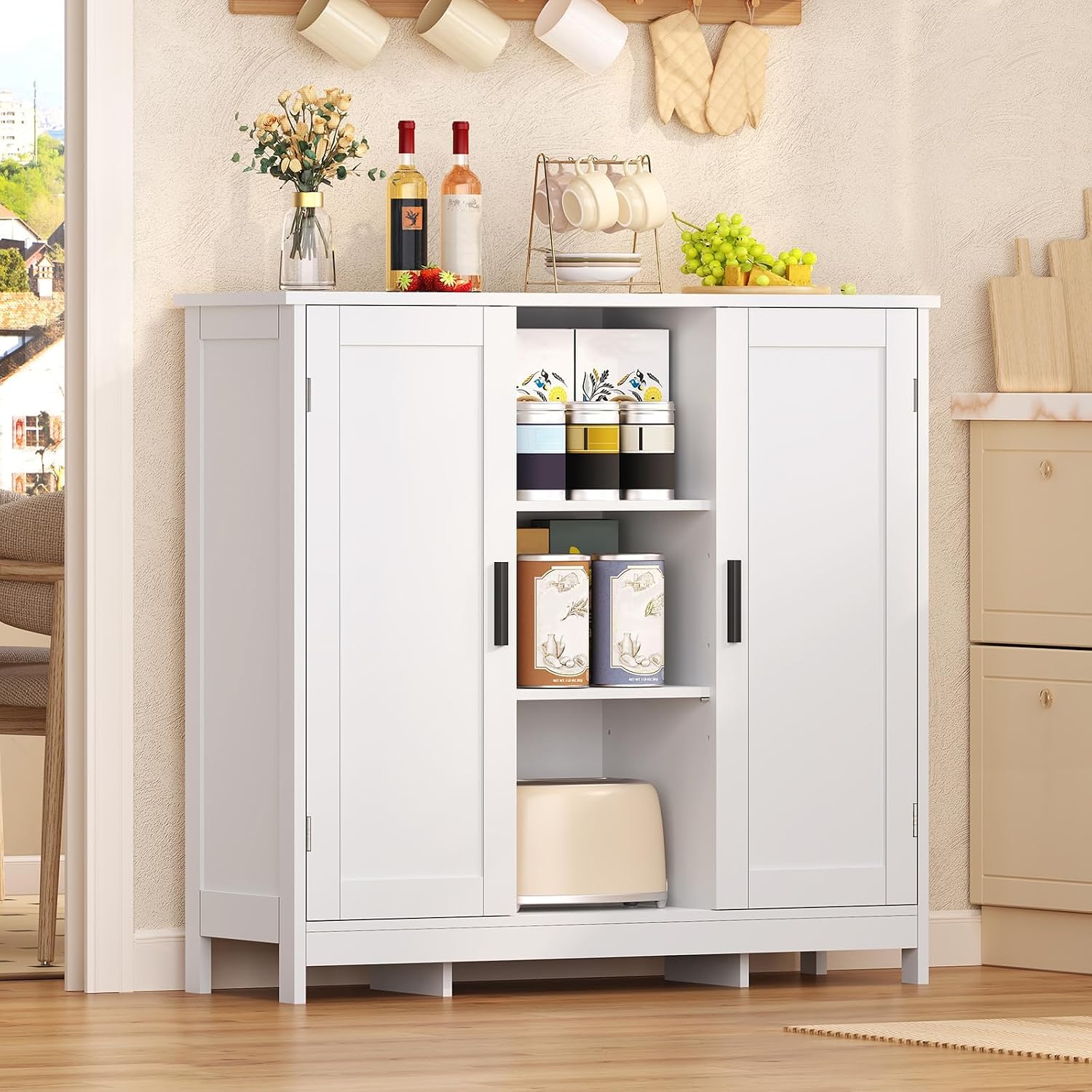 خزانة تخزين بأبواب، أرفف تخزين - مراجعة Credenza Office Storage وسعره