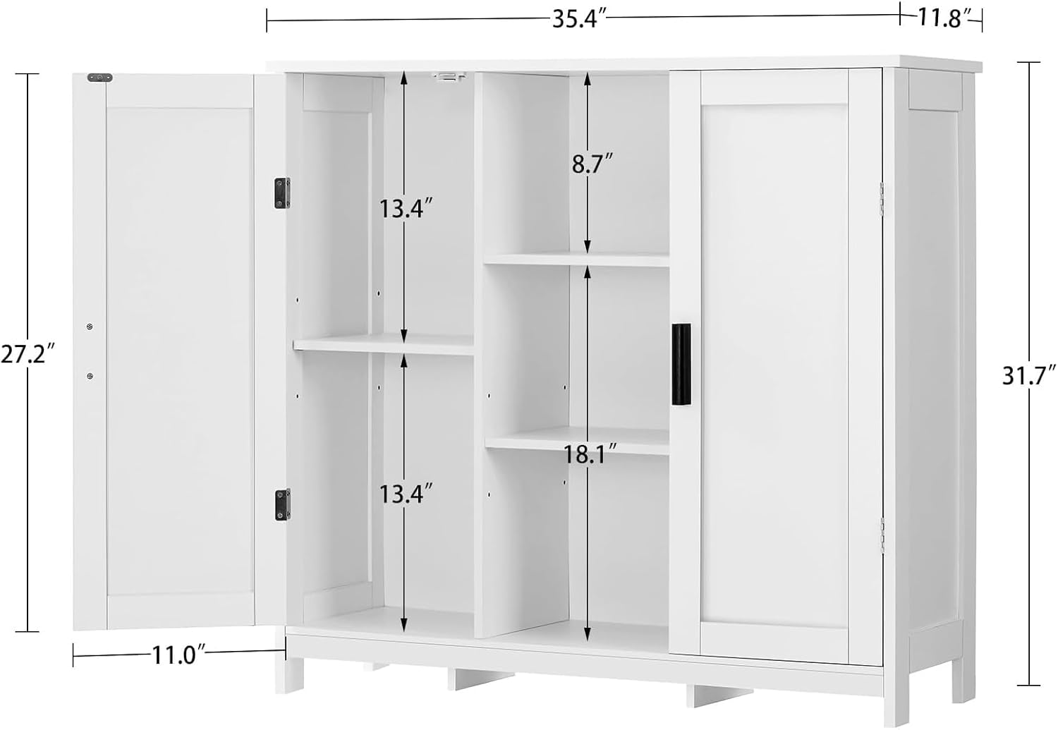 خزانة تخزين بأبواب، أرفف تخزين - مراجعة Credenza Office Storage وسعره