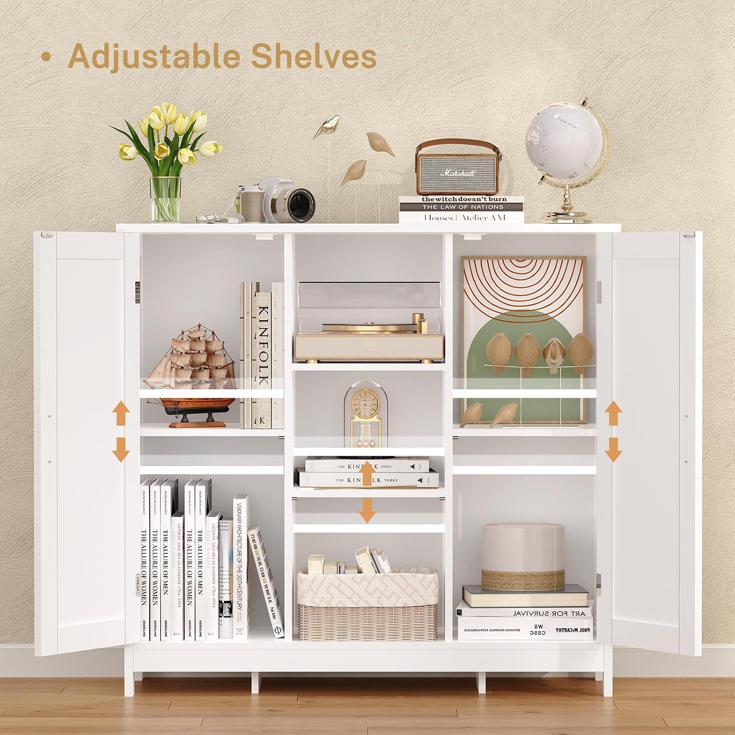 خزانة تخزين بأبواب، أرفف تخزين - مراجعة Credenza Office Storage وسعره
