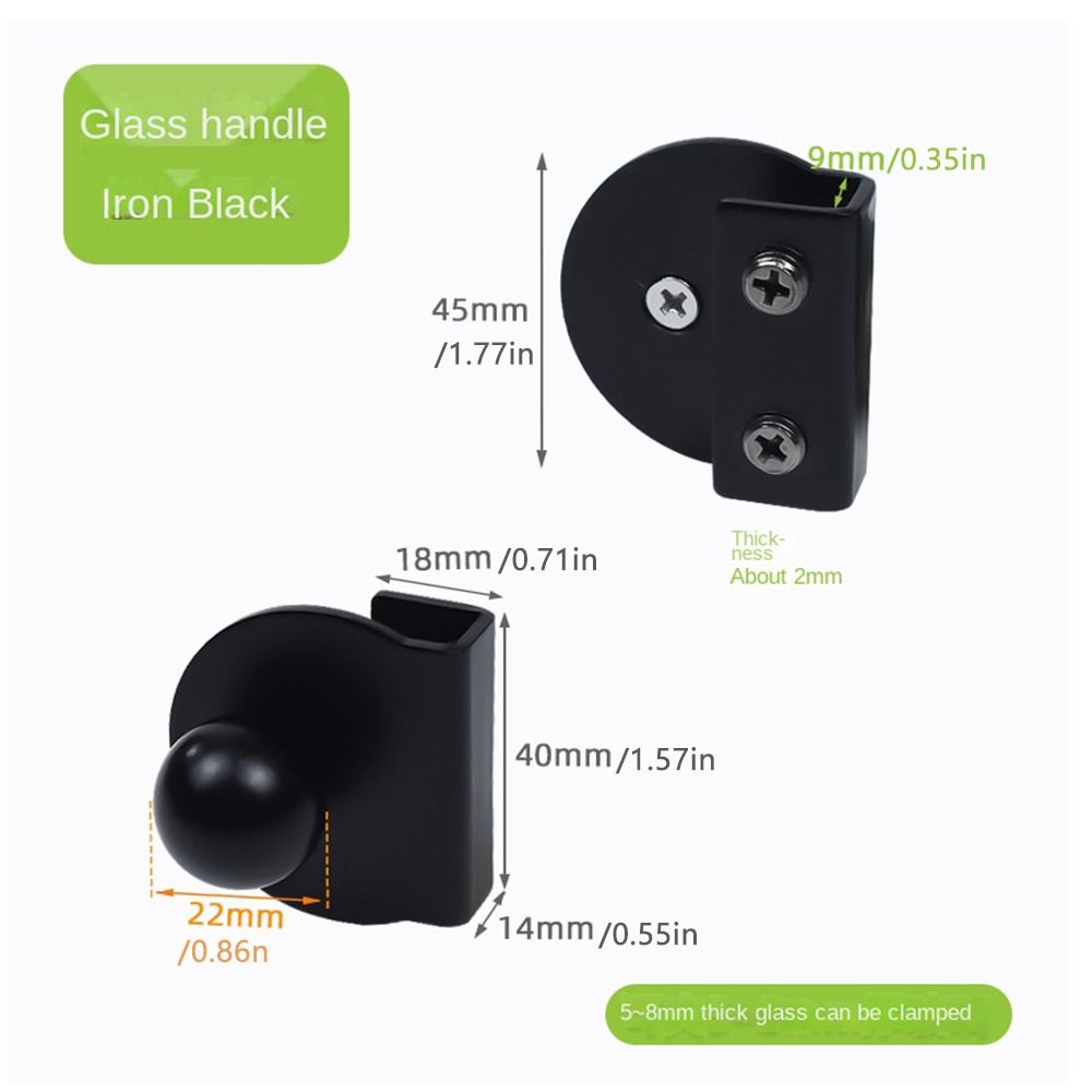مشبك زجاجي للمكاتب، مشبك تثبيت - مراجعة Office Furniture Hardware وسعره