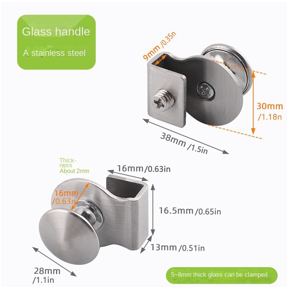 مشبك زجاجي للمكاتب، مشبك تثبيت - مراجعة Office Furniture Hardware وسعره