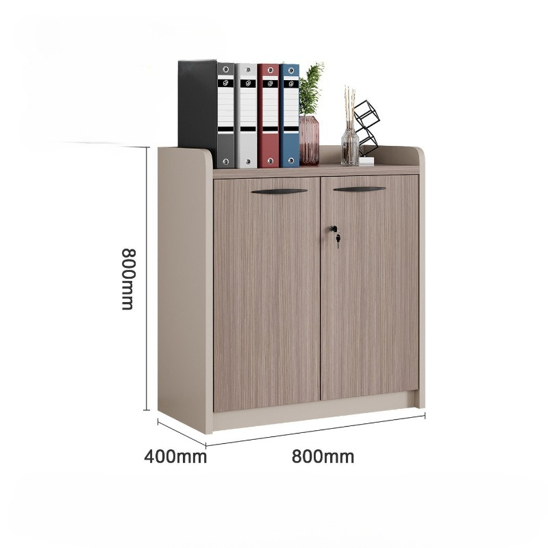 خزانة تخزين خشبية حديثة منخفضة - مراجعة Credenza Office Storage وسعره