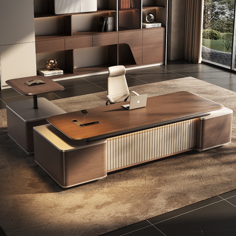 مكتب رئيس تنفيذي فاخر وعصري لل - مراجعة Office Furniture Custom وسعره
