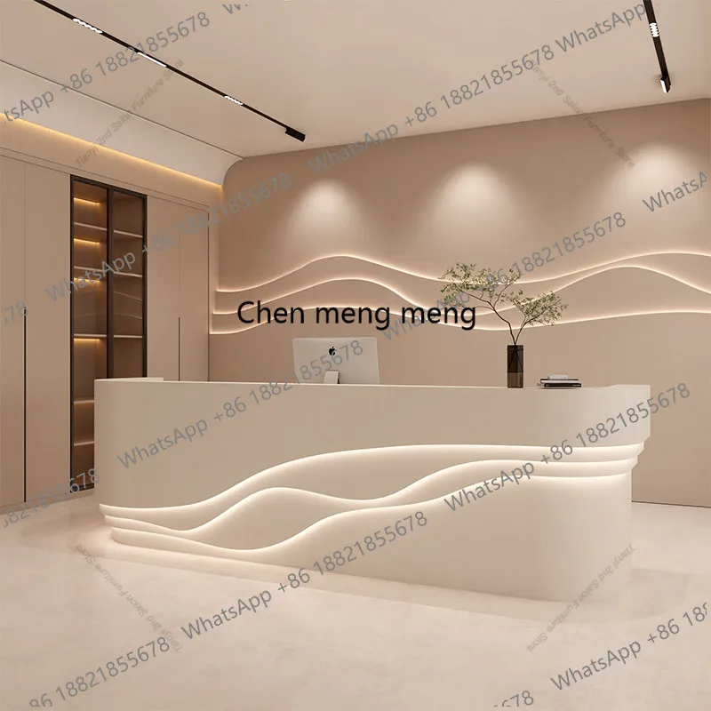 D5556 منضدة كاشير بتصميم نوردي - مراجعة Office Furniture Store وسعره