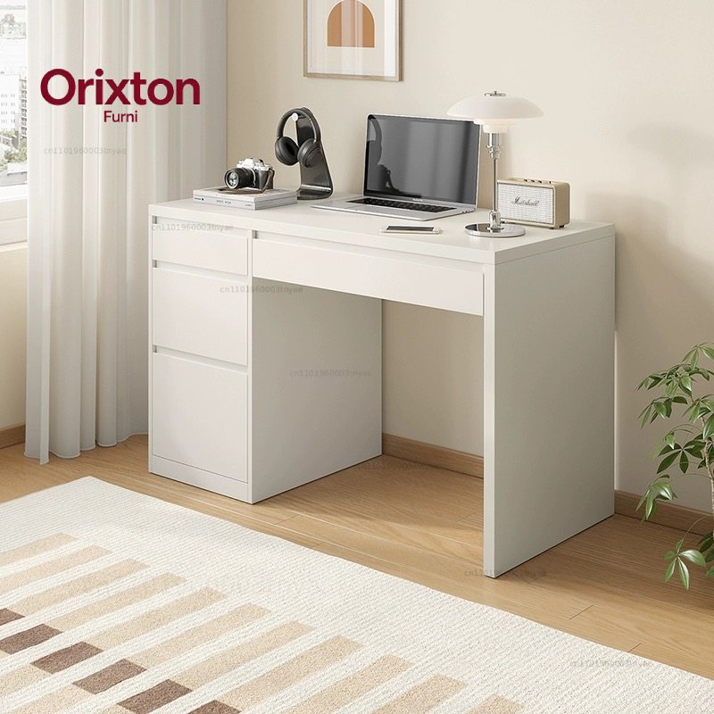 مكتب أبيض قائم بذاته خشبي حديث - مراجعة Office Furniture Services وسعره