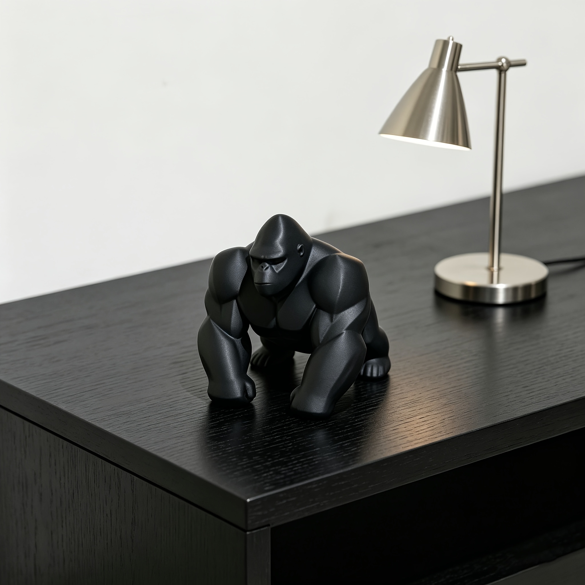 تمثال غوريلا هندسي مطبوع بتقني - مراجعة Office Furniture At Home وسعره