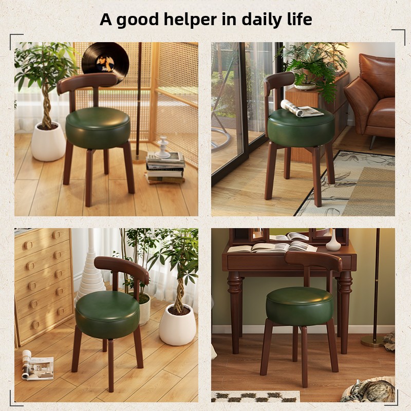 كرسي تزيين دوار من الخشب الصلب - مراجعة Office Furniture Modern وسعره