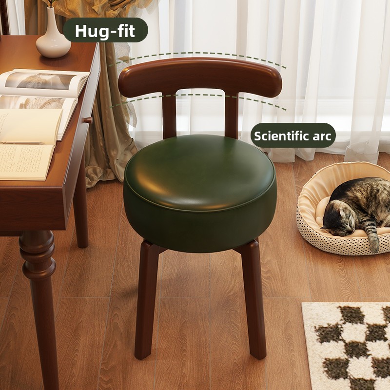 كرسي تزيين دوار من الخشب الصلب - مراجعة Office Furniture Modern وسعره