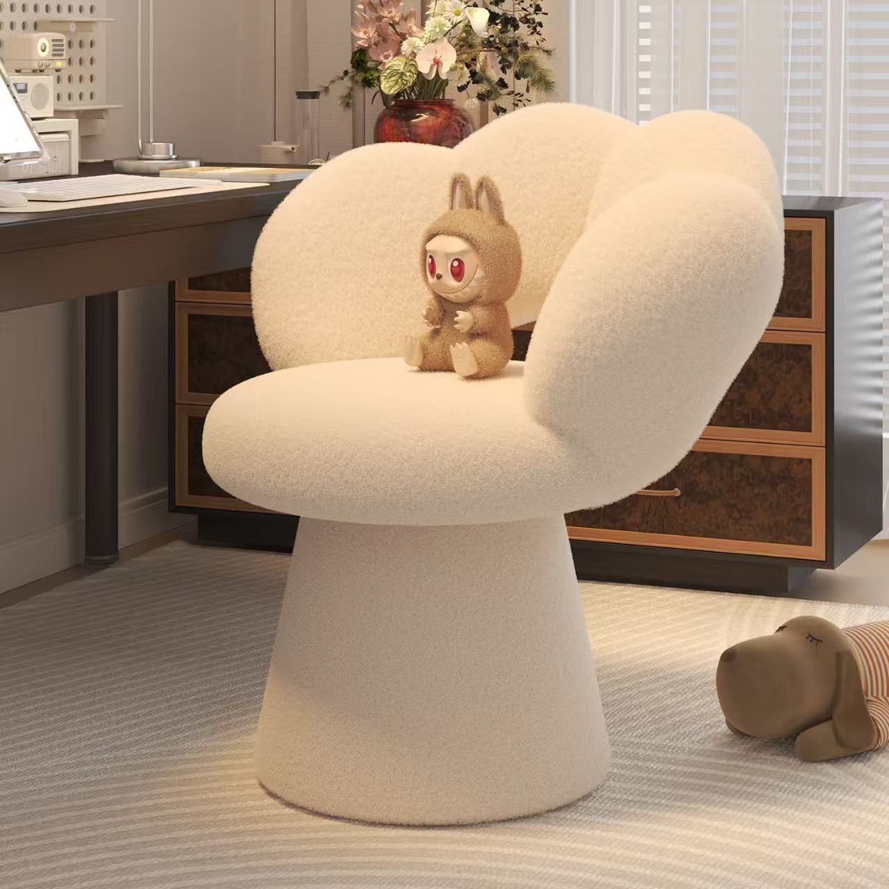 كرسي مكتب منزلي مريح مع دعم قط - مراجعة Office Furniture Modern وسعره