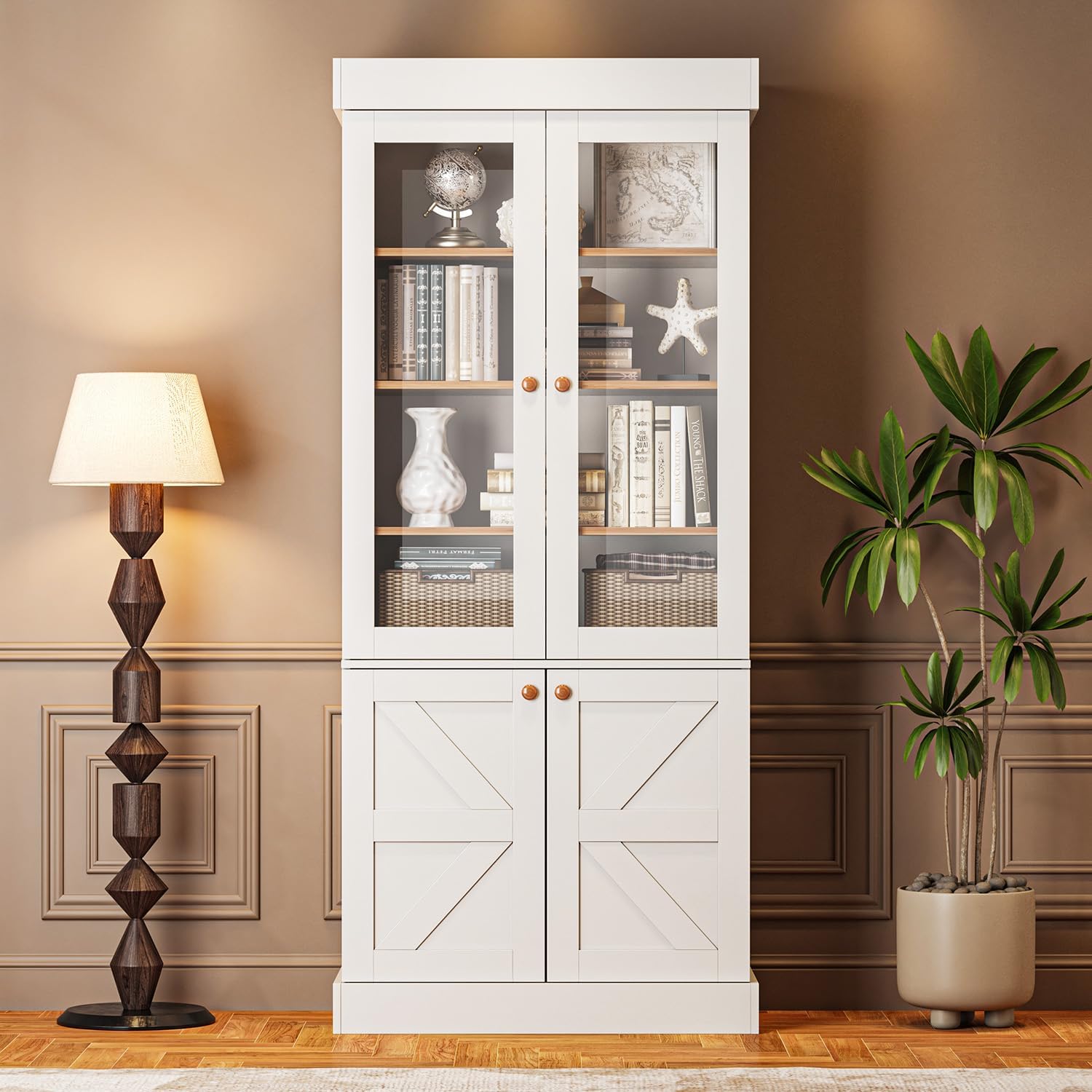 خزانة عرض كتب طويلة بتصميم الم - مراجعة Credenza Office Storage وسعره
